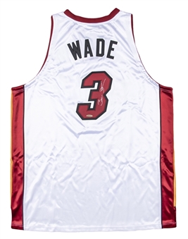 Dwyane Wade Signed Miami Heat Home Jersey (UDA)